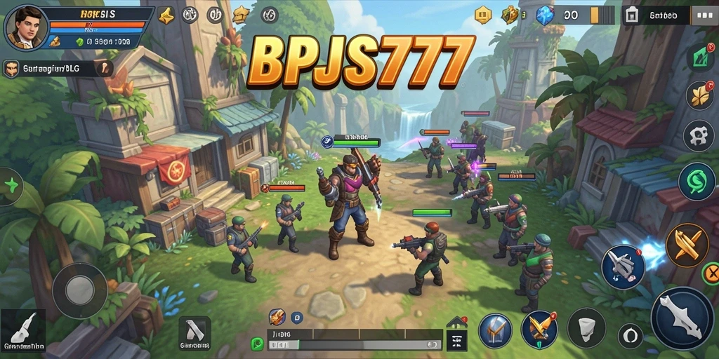 Tangkapan layar gameplay BPJS777 yang intens dan interaktif.