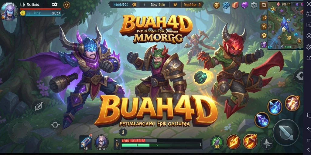 Gameplay seru dalam dunia MMORPG BUAH4D yang menarik.