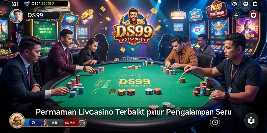 Tampilan gameplay DS99 yang seru di Live Casino.