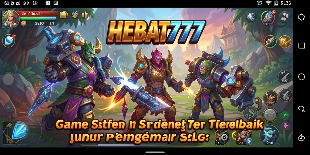 Tangkapan layar HEBAT777 yang menampilkan strategis gameplay seru.