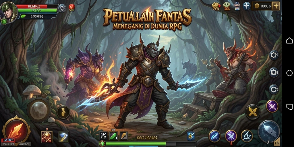 Gameplay seru dan visual menarik dari REMI62.