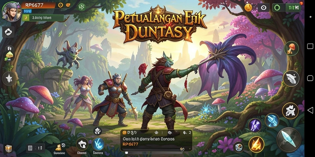 Gameplay RP6677 yang menakjubkan dengan aksi seru.