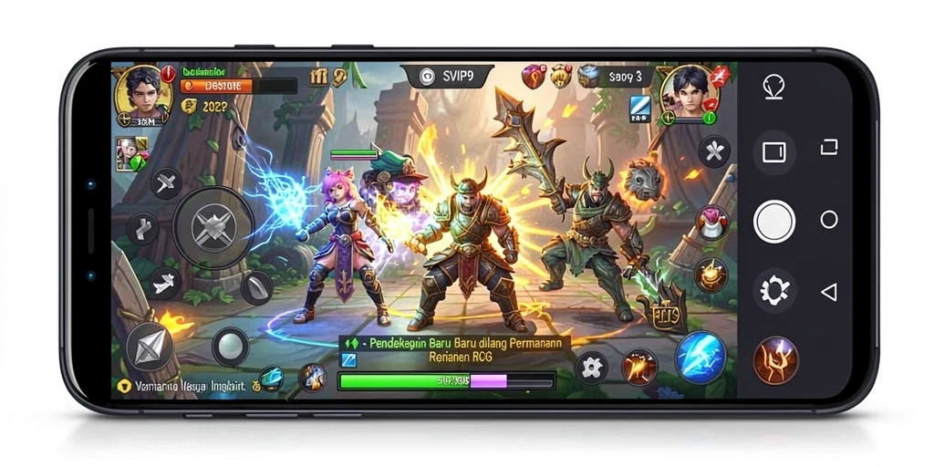Menampilkan gameplay RPG yang mendebarkan di SVIP9.