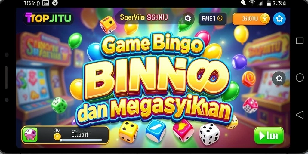 Tampilan gameplay Bingo di TOPJITU yang seru dan menegangkan.